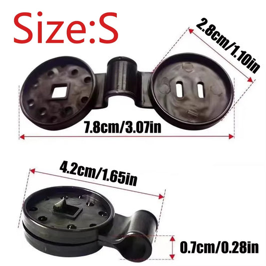 Shade Cloth Clips Shade Fabric Clamps Accessories Grommets for Net Mesh Cover Sunblock Fabric in Garden Backyard Greenhouse