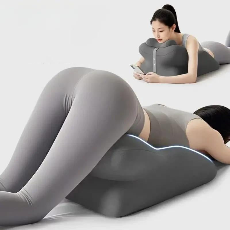 Adult Prone Pillow, Supportive Rest Cushion for Sitting Up, Non-Slip Elevated Bedding Aid , Back Leg Knee Elevation at Home Memory Foam Backrest Couple Gifts Lover Activity SX Cushion