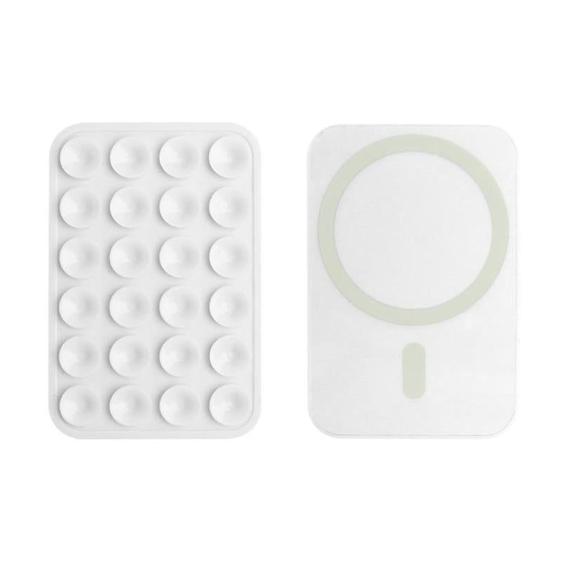 Silicone Magnetic Suction Cup Phone Mount, Phone Accessories Hands-Free Strong Grip Holder for Selfies and Videos, Silicon Phone Stand for Iphone and Android