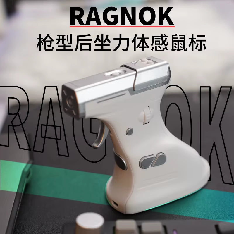 Ragnok 3 Gun Ergostrike Next-Gen Gaming Mouse for Shooting Games with Recoil Feature for Enhanced Fps Immersion Ergonomic Design