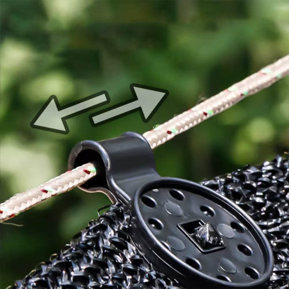 Shade Cloth Clips Shade Fabric Clamps Accessories Grommets for Net Mesh Cover Sunblock Fabric in Garden Backyard Greenhouse