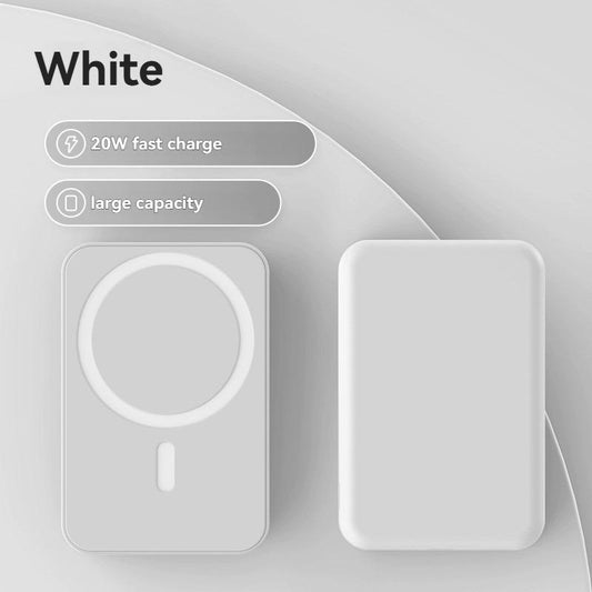 Mini for Magsafe-Compatible Portable Charger, 5000Mah/10000Mah 20W Fast Charger Compact Magnetic Power Bank for Iphone 16/15/14/13/12Pro Max/Plus/Mini, 20W USB-C Charging Battery Pack