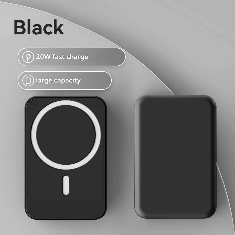 Mini for Magsafe-Compatible Portable Charger, 5000Mah/10000Mah 20W Fast Charger Compact Magnetic Power Bank for Iphone 16/15/14/13/12Pro Max/Plus/Mini, 20W USB-C Charging Battery Pack