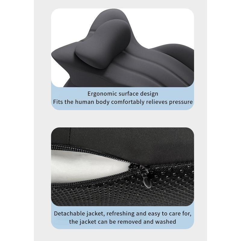 Adult Prone Pillow, Supportive Rest Cushion for Sitting Up, Non-Slip Elevated Bedding Aid , Back Leg Knee Elevation at Home Memory Foam Backrest Couple Gifts Lover Activity SX Cushion