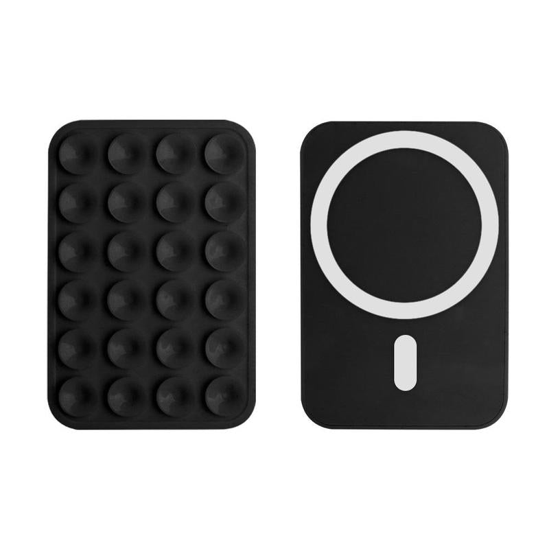 Silicone Magnetic Suction Cup Phone Mount, Phone Accessories Hands-Free Strong Grip Holder for Selfies and Videos, Silicon Phone Stand for Iphone and Android